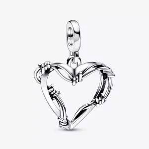 Pandora ME draadhart medaillonbedel - 792526C00 (afbeelding voor) Pandora ME draadhart medaillonbedel - 792526C00