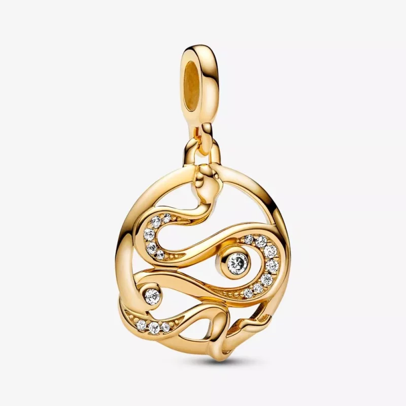 (afbeelding voor) Pandora ME Pavé Snake Medaillonbedel - 762301C01