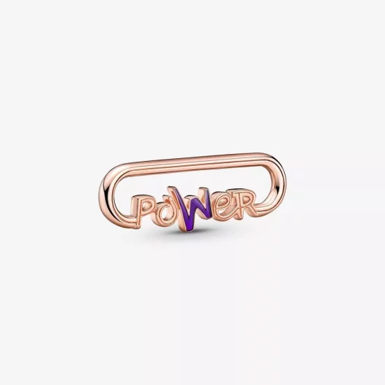 (afbeelding voor) Pandora ME Woordvormige Stylingschakel 'Power' - 780766C01