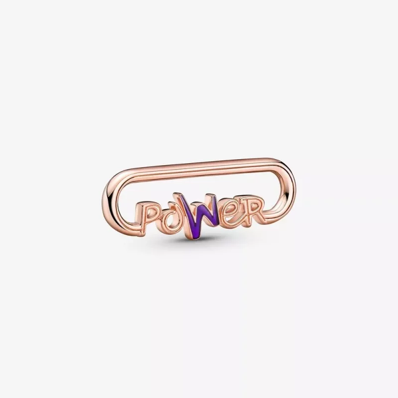 (afbeelding voor) Pandora ME Woordvormige Stylingschakel 'Power' - 780766C01