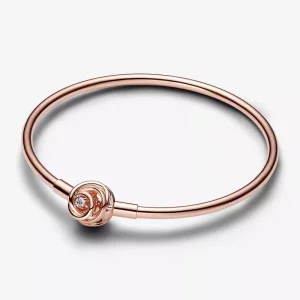 Pandora Moments bangle met omcirkelde sluiting - 583230C01 (afbeelding voor) Pandora Moments bangle met omcirkelde sluiting - 583230C01