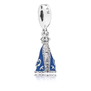 Pandora Nossa Senhora Aparecida Hangende Bedel - 797542EN170 (afbeelding voor) Pandora Nossa Senhora Aparecida Hangende Bedel - 797542EN170