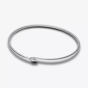 (afbeelding voor) Pandora Nova Lab-grown Diamond Open Bangle 0,25 karaat tw Sterling Zilver - 593220C01