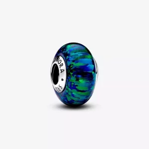 Pandora Opalescent Groene Bedel - 791691C04 (afbeelding voor) Pandora Opalescent Groene Bedel - 791691C04