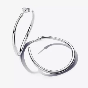 (afbeelding voor) Pandora Organisch Gevormde 42 mm Open Oorringen - 293299C00