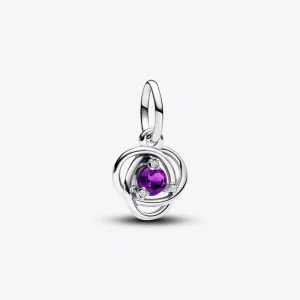 Pandora Paarse Oneindigheidscirkel Hangende Bedel - 793125C02 (afbeelding voor) Pandora Paarse Oneindigheidscirkel Hangende Bedel - 793125C02
