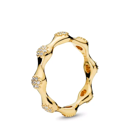 (afbeelding voor) Pandora Pavé Moderne Liefdesnestjes Ring - 167295CZ