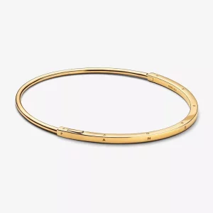 Pandora Signature I-D Bangle - 552227C00 (afbeelding voor) Pandora Signature I-D Bangle - 552227C00