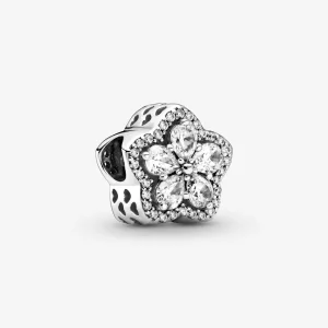 Pandora Sparkling Snowflake Pavé Charm - 799224C01 (afbeelding voor) Pandora Sparkling Snowflake Pavé Charm - 799224C01