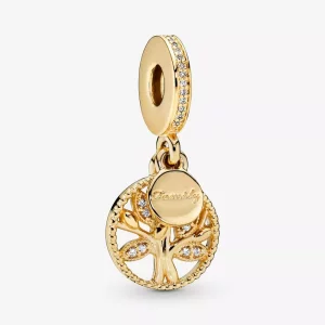 Pandora Sprankelende Stamboom Hangende Bedel - 768661C01 (afbeelding voor) Pandora Sprankelende Stamboom Hangende Bedel - 768661C01