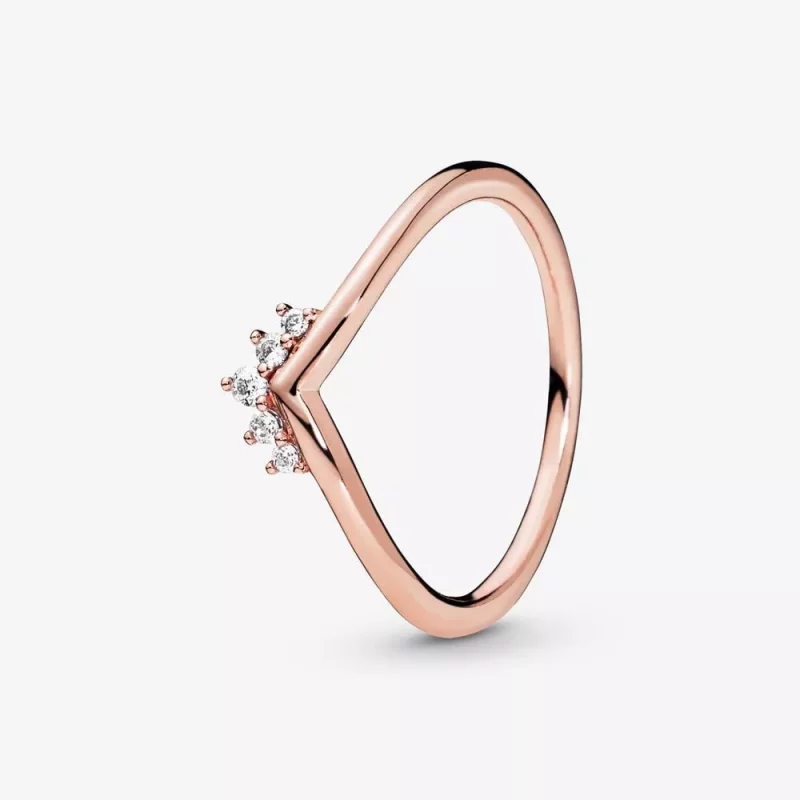 (afbeelding voor) Pandora Tiara Wishbone Ring - 188282CZ