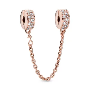 (afbeelding voor) Pandora Transparante Pavé Veiligheidsketting - 786322CZ