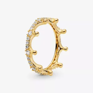 (afbeelding voor) Pandora Transparante sprankelende kroonring - 168654C01