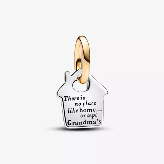 (afbeelding voor) Pandora Tweekleurige Grandma's House hangende bedel - 763205C00