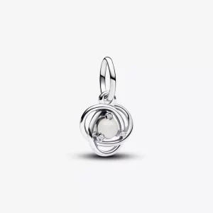 Pandora Witte Oneindigheidscirkel Hangende Bedel - 793125C06 (afbeelding voor) Pandora Witte Oneindigheidscirkel Hangende Bedel - 793125C06