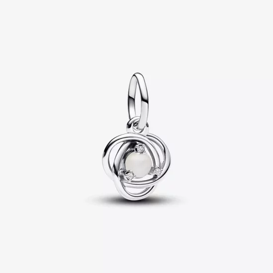 (afbeelding voor) Pandora Witte Oneindigheidscirkel Hangende Bedel - 793125C06