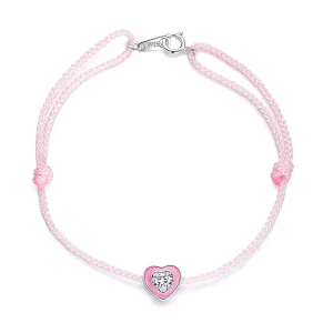 Roze Hart Enkelband - SCT022 (afbeelding voor) Roze Hart Enkelband - SCT022