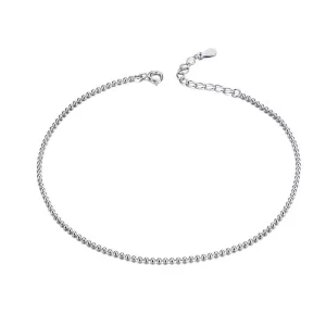 Pandora Stijl Zilveren Eenvoudige Enkelband - SCT002 (afbeelding voor) Pandora Stijl Zilveren Eenvoudige Enkelband - SCT002