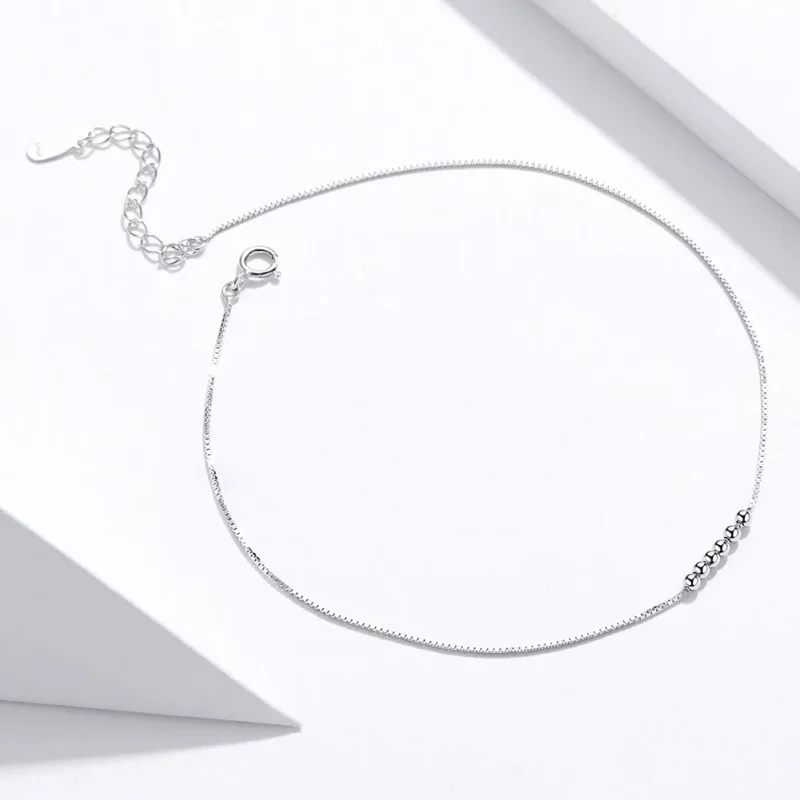 (afbeelding voor) Pandora Stijl Zilveren Helical Enkelband - SCT007 - Bekijken 2