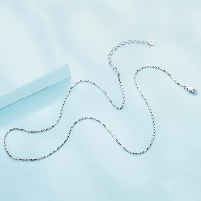 (afbeelding voor) Pandora Stijl 0.8 Boxchain Basis Ketting - SCA024 - Bekijken 3