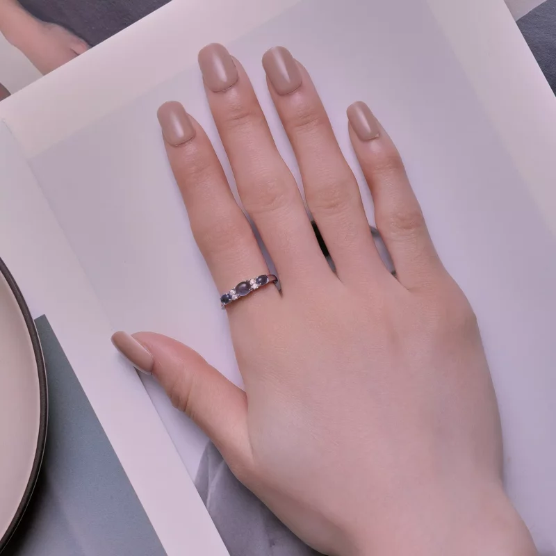 (afbeelding voor) Pandora Stijl 3 Stenen Ring - BSR427 - Bekijken 4