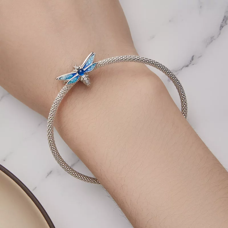 (afbeelding voor) Pandora Stijl Delicate Libelle Bedel - BSC859 - Bekijken 6