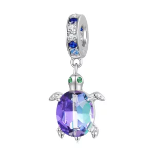 Pandora Stijl Delicate Schildpad Hanger Bedel - BSC849 (afbeelding voor) Pandora Stijl Delicate Schildpad Hanger Bedel - BSC849