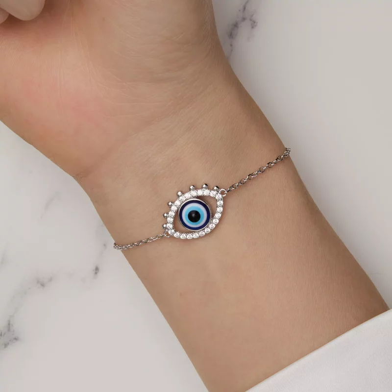 (afbeelding voor) Pandora stijl Duivelsoog Armband - BSB129 - Bekijken 8