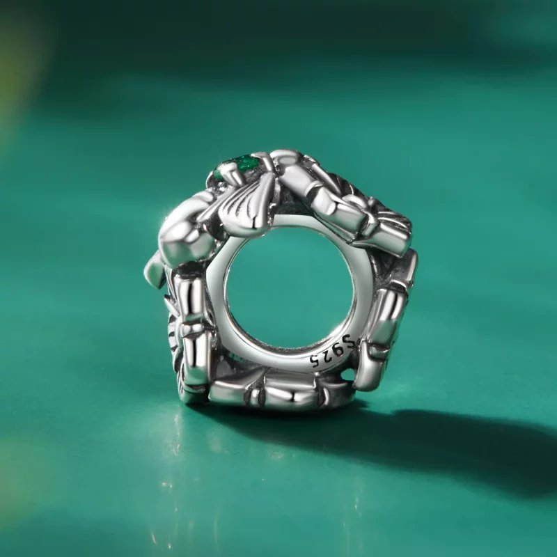 (afbeelding voor) Pandora-stijl Geluksbij Spacerring Bedel - SCC2526 - Bekijken 3
