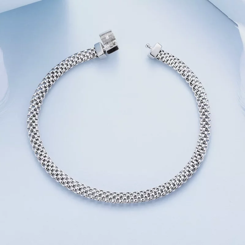 (afbeelding voor) Pandora Stijl Geweven Ketting Armband - BSB124 - Bekijken 3