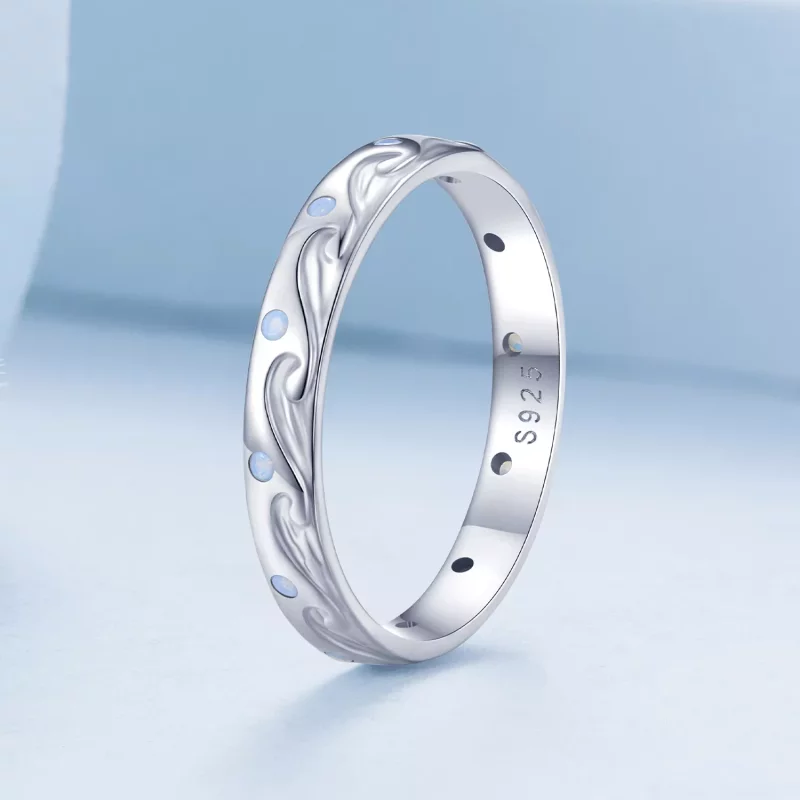 (afbeelding voor) Pandora Stijl Golven Ring - BSR443 - Bekijken 2