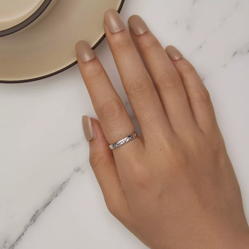 (afbeelding voor) Pandora Stijl Golven Ring - BSR443 - Bekijken 5