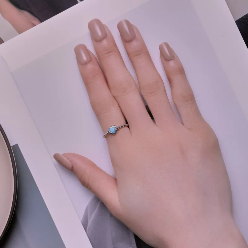 (afbeelding voor) Pandora Stijl Hartvormige Open Ring - SCR927 - Bekijken 4