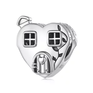 Pandora Stijl Huisbedel in de vorm van een Hart - BSC871 (afbeelding voor) Pandora Stijl Huisbedel in de vorm van een Hart - BSC871