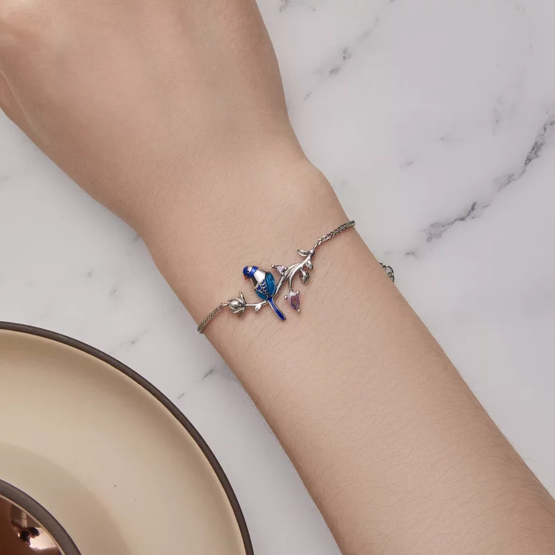 (afbeelding voor) Pandora Stijl IJsvogel Armband - BSB127 - Bekijken 6
