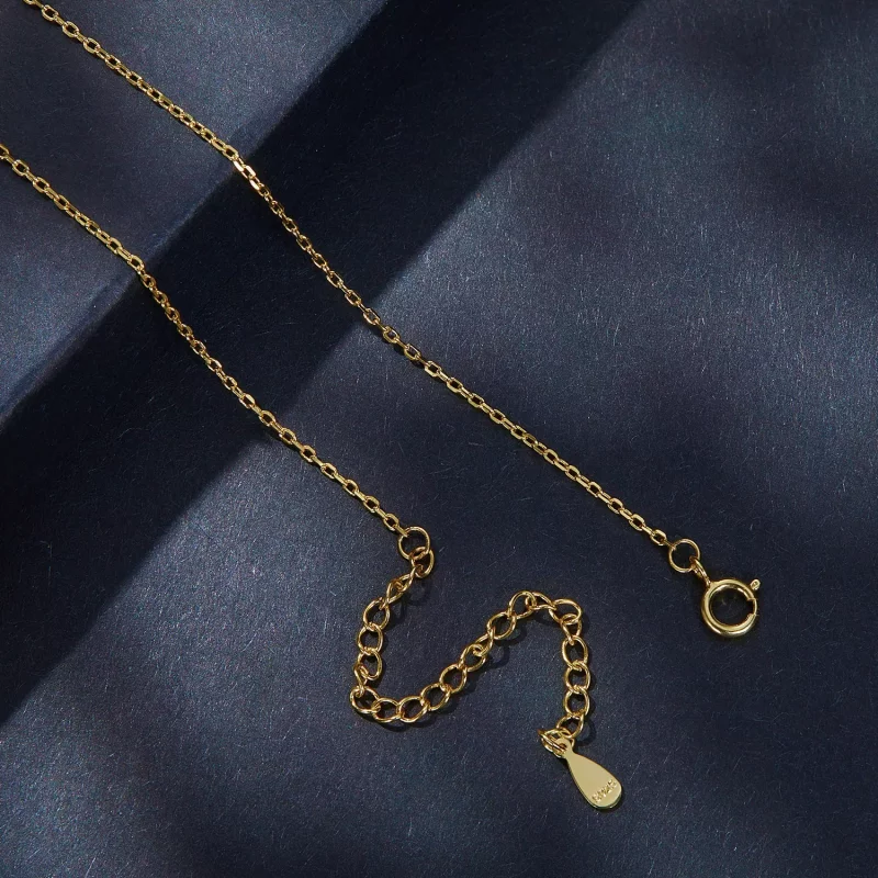 (afbeelding voor) Pandora Stijl Ketting met Luxe Moissanite - MSN006-B - Bekijken 5