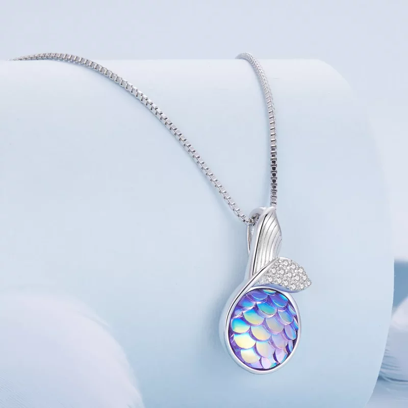 (afbeelding voor) Pandora-stijl ketting met vissentail - BSN326 - Bekijken 2