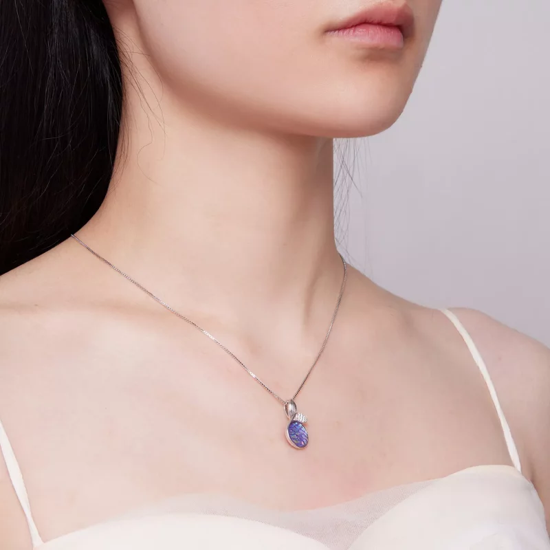 (afbeelding voor) Pandora-stijl ketting met vissentail - BSN326 - Bekijken 6