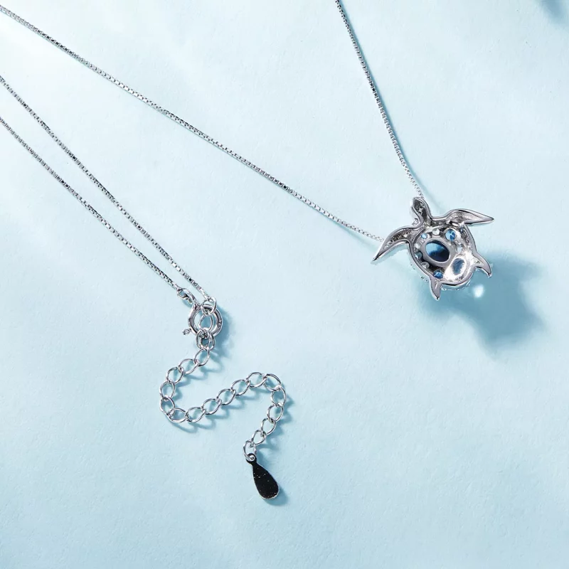 (afbeelding voor) Pandora-stijl ketting met zeeschildpad - BSN331 - Bekijken 4
