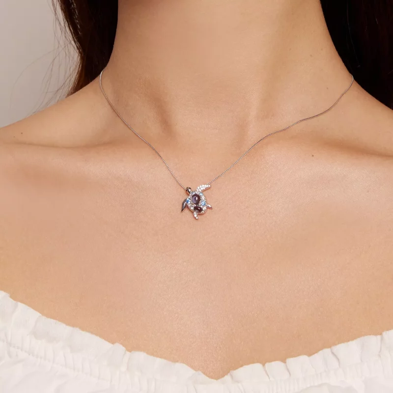(afbeelding voor) Pandora-stijl ketting met zeeschildpad - BSN331 - Bekijken 7