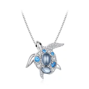 (afbeelding voor) Pandora-stijl ketting met zeeschildpad - BSN331
