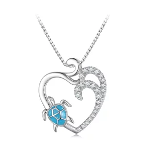 Pandora Stijl Ketting met Zeeschildpad - SCN499 (afbeelding voor) Pandora Stijl Ketting met Zeeschildpad - SCN499