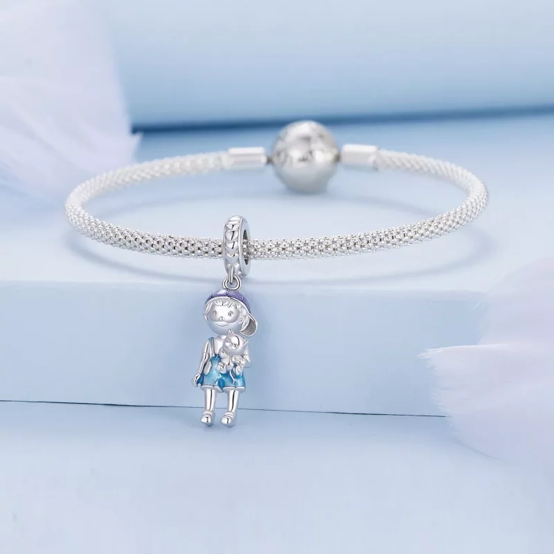 (afbeelding voor) Pandora Stijl Kleine Jongen Hanger Bedel - BSC877 - Bekijken 3