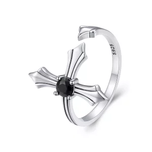 Pandora Stijl Kruis Open Ring - SCR939 (afbeelding voor) Pandora Stijl Kruis Open Ring - SCR939