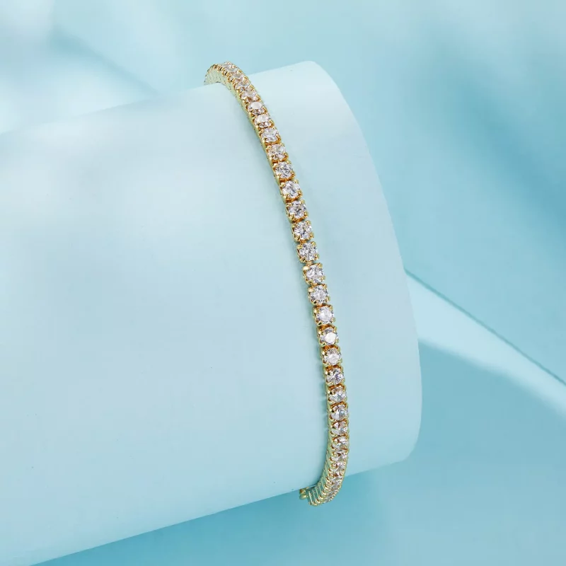 (afbeelding voor) Pandora Stijl Liefdevol Verguld Armband - SCB029-B - Bekijken 2