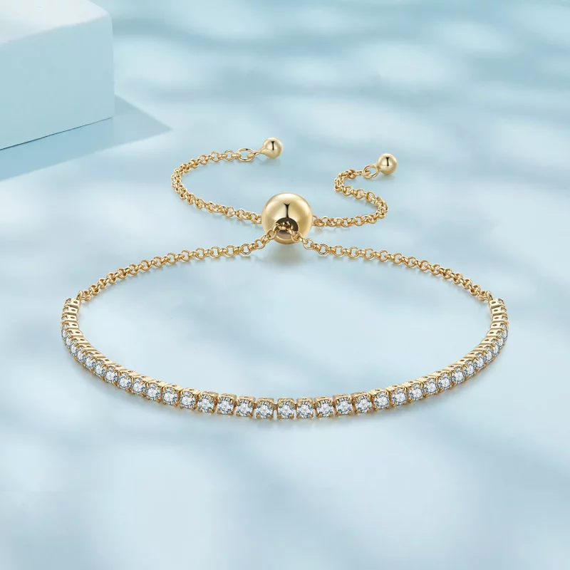 (afbeelding voor) Pandora Stijl Liefdevol Verguld Armband - SCB029-B - Bekijken 3