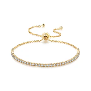 (afbeelding voor) Pandora Stijl Liefdevol Verguld Armband - SCB029-B