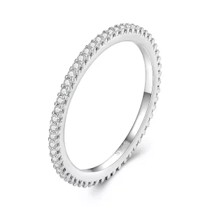 Pandora Stijl Moissanite Ring - MSR027 (afbeelding voor) Pandora Stijl Moissanite Ring - MSR027