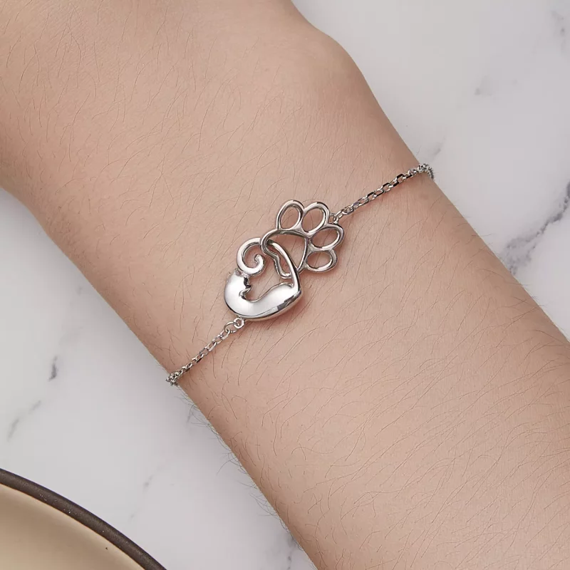 (afbeelding voor) Pandora Stijl Schattige Katten Armband - SCB253 - Bekijken 5