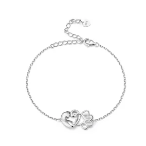 (afbeelding voor) Pandora Stijl Schattige Katten Armband - SCB253